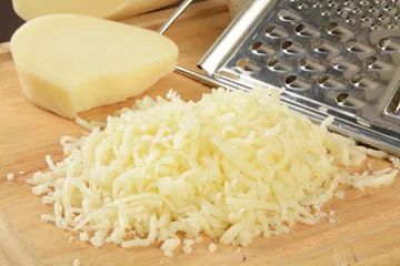 Tableaux ronds sur plexiglas Produits laitiers Mozzarella cheese