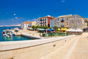 Pag waterfront view from bridge