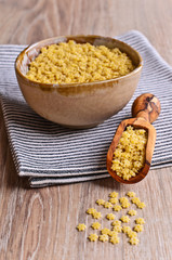 Pasta in the shape of a star