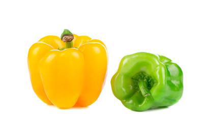 Two beautiful bell peppers.