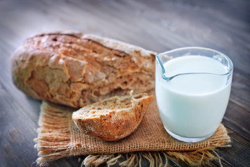 bread with milk