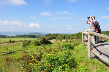 Landschaft auf der Geba / Rhön