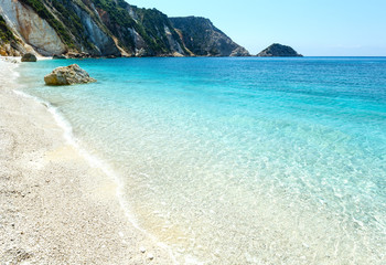 Fototapeta na wymiar Petani Beach (Kefalonia, Greece)
