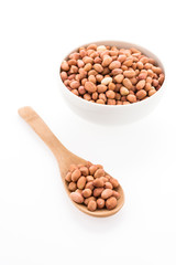 Peanut isolated on white background