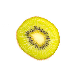 Kiwi isolated on white