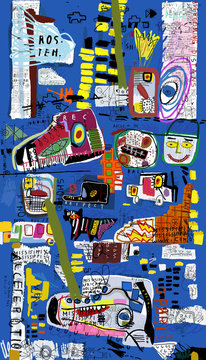 Fototapeta Граффити