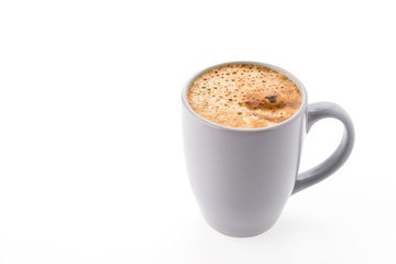 Coffee cup isolated on white background