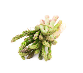 Bunch of fresh asparagus.