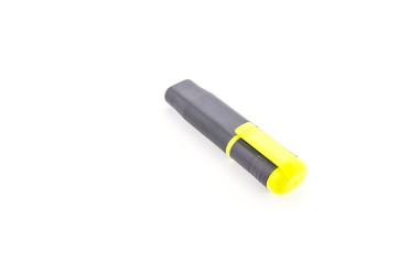 highlighter pen isolated on white background