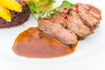 Steak duck
