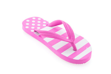 Flip flop isolated on white background
