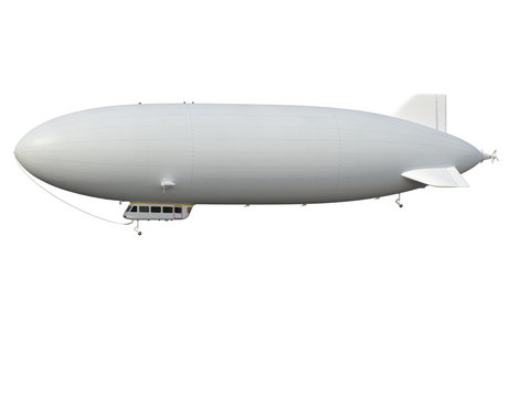 Illustrate of a airship
