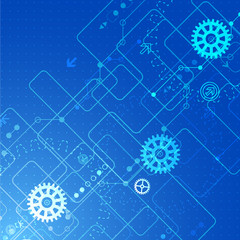 Abstract technology background
