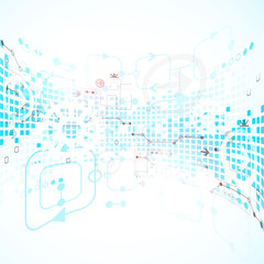 Abstract technology business background