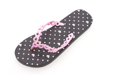 Flip flop isolated on white background