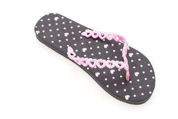 Flip flop isolated on white background