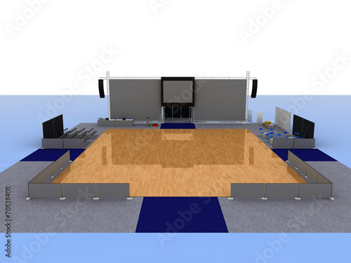 Stand fieristici, concerto, palco, palasport, entertainment stock ... Stand fieristici design