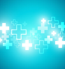 Blue medical design