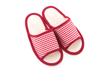 Slipper isolated on white background