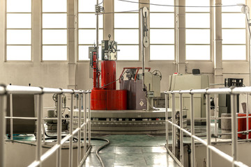 Nuclear reactor in a science institute