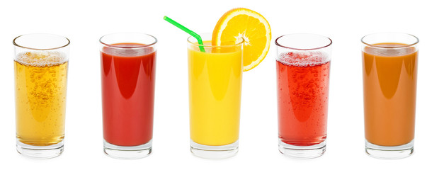 Fresh fruit and vegetable juices