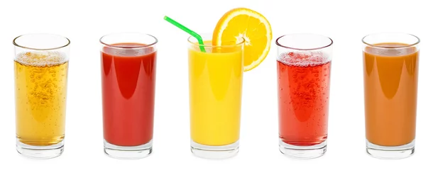 Crédence de cuisine en verre imprimé Jus Fresh fruit and vegetable juices