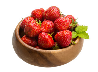 Strawberry in the bowl