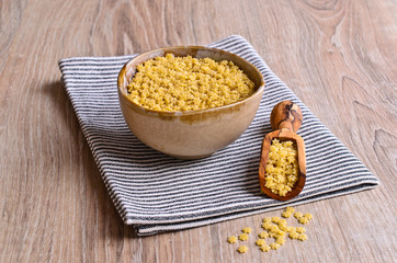 Pasta in the shape of a star