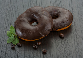 Chocolate donuts