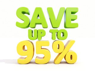 Save up to 95%