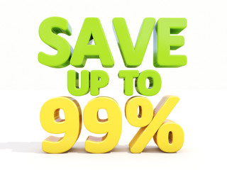 Save up to 99%