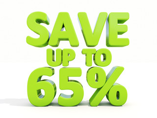 Save up to 65%