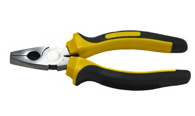 Pliers isolated on white background