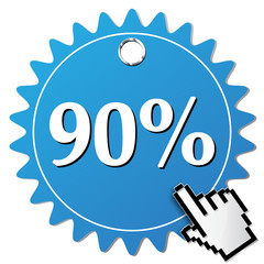 90 PERCENT ICON