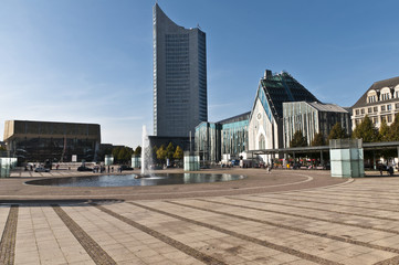 Fototapeta na wymiar Leipzig - Augustusplatz