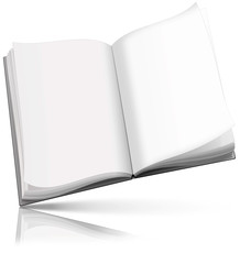 Notizbuch blank, ausfüllbar, freigestellt