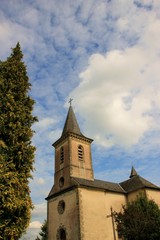 Fototapeta premium Eglise de Saint-Bonnet-l'Efantier (Corrèze)