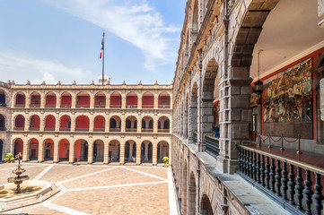 National Palace in Mexico City