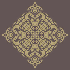 Orient Vector Pattern. Abstract Background