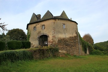 Fototapeta na wymiar Château de Comborn.