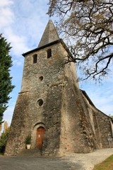Fototapeta na wymiar Eglise de Sadroc (Corrèze)