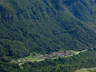 Dogna Village Italy Aerial