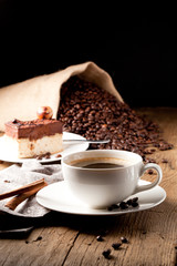 Kaffe und tiramisu 