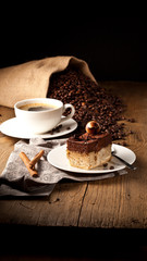 Kaffe und tiramisu 