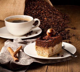 Kaffe und tiramisu 