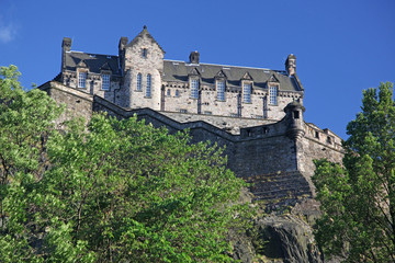 Obraz premium Edinburgh Castle , Scotland, UK