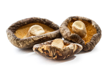 dehydrated shiitake mushrooms