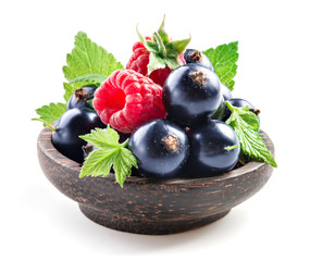 Berries isolated on white