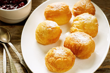 fritter cottage cheese ball