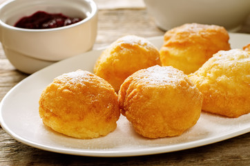 fritter cottage cheese ball